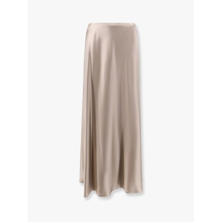 Satin longuette skirt