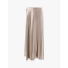Satin longuette skirt
