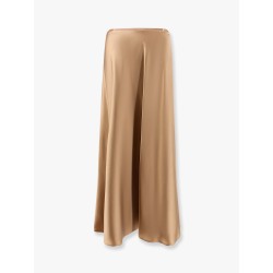 Satin longuette skirt