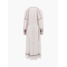 Florenza cotton long dress with embroidery