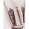 Florenza cotton long dress with embroidery