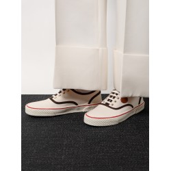 Nojoke canvas sneakers with contrasting profiles