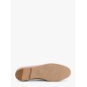 Leather loafer with metal detail