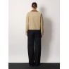 Organic cotton jacket with check lining