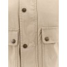 Organic cotton jacket with check lining