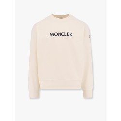 Cotton sweatshirt with embroidered logo