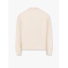 Cotton sweatshirt with embroidered logo