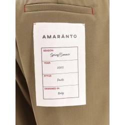 Wool blend trouser