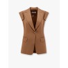 Bergamo sleeveless virgin wool blazer