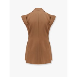 Bergamo sleeveless virgin wool blazer