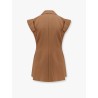 Bergamo sleeveless virgin wool blazer