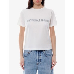 Cotton t-shirt with frontal logo