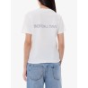 Cotton t-shirt with frontal logo