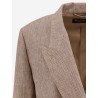 Genny linen blazer with silk lining