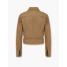 Certified cotton cropped jacket