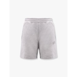 Cotton bermuda shorts with logo