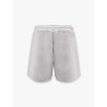 Cotton bermuda shorts with logo