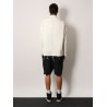Outershirt denim jacket with print on the front