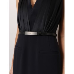 New plate 15 max mara sfilata leather belt