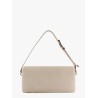 Bc duo clutch bag in suede with monili