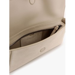 Bc duo clutch bag in suede with monili