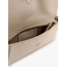 Bc duo clutch bag in suede with monili