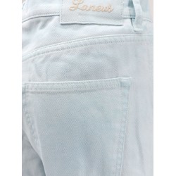 Denim trouser with rewashed effect