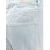 Denim trouser with rewashed effect