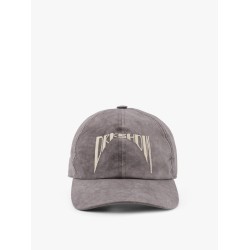 Cotton baseball hat with logo on the front