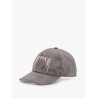 Cotton baseball hat with logo on the front