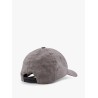Cotton baseball hat with logo on the front
