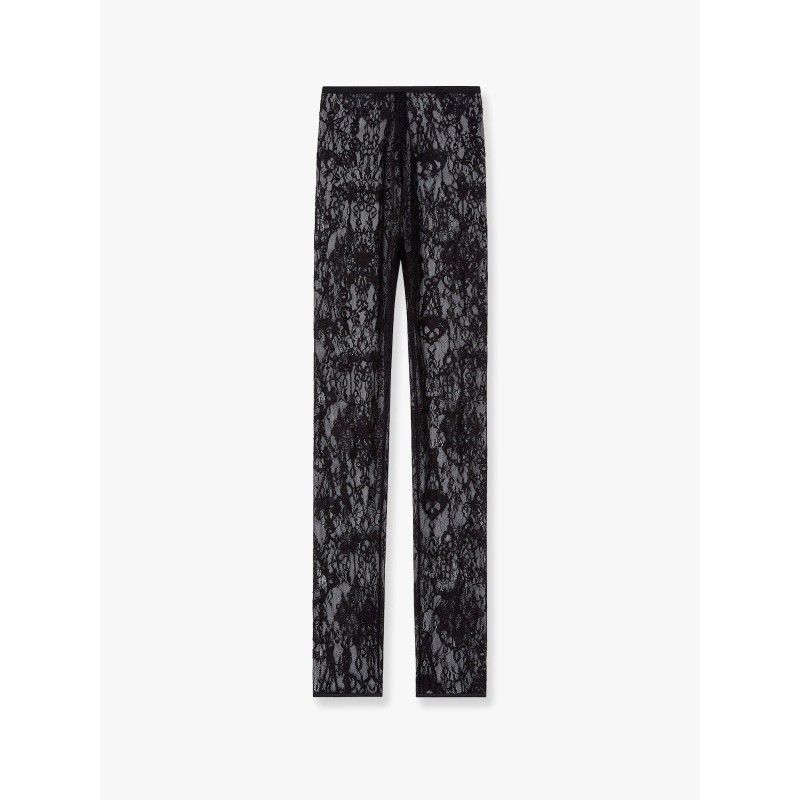 Leggings in chandelier lace