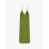 Silk dress with laces