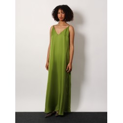 Silk dress with laces