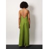 Silk dress with laces
