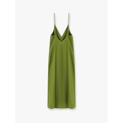 Silk dress with laces