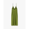 Silk dress with laces