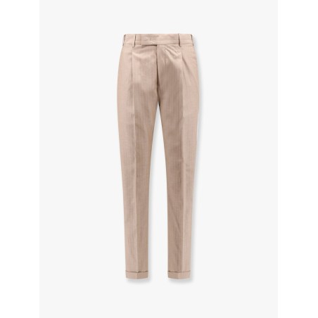 Edge silkochino trouser with pinces