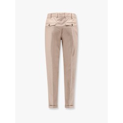 Edge silkochino trouser with pinces