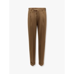 Virgin wool trouser with frontal pinces
