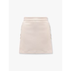 Crepe shorts with satin bows