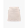 Crepe shorts with satin bows