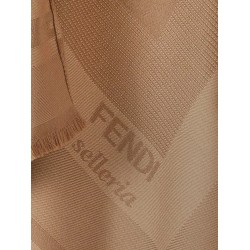 Wool and cashmere poncho with jacquard manufacturing