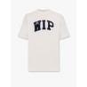 Organic cotton t-shirt with logo embroidery on the front