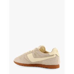 Windspin low-top suede and leather sneakers