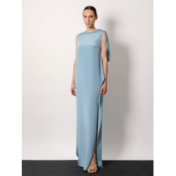 Odessa silk long dress