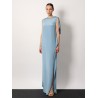 Odessa silk long dress