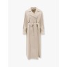 Ronco max mara sfilata coated linen trench