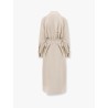 Ronco max mara sfilata coated linen trench