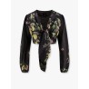 Cactus ramie shirt with knot detail